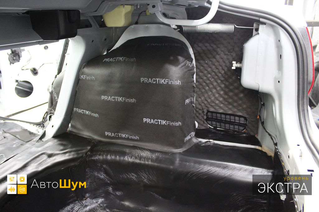 Шумоизоляция багажника Фольксваген Поло MK5