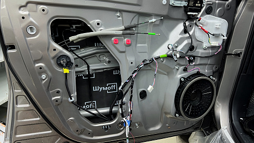 Шумоизоляция дверей Тойота Ленд Крузер Прадо 250