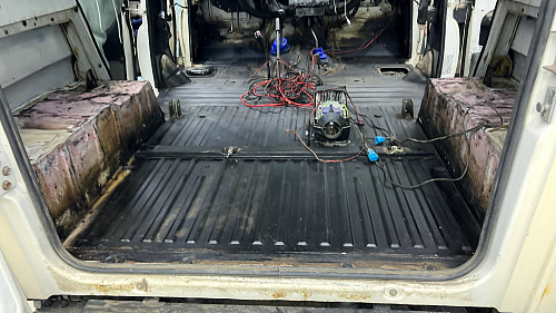 Разбор багажника УАЗ Хантер